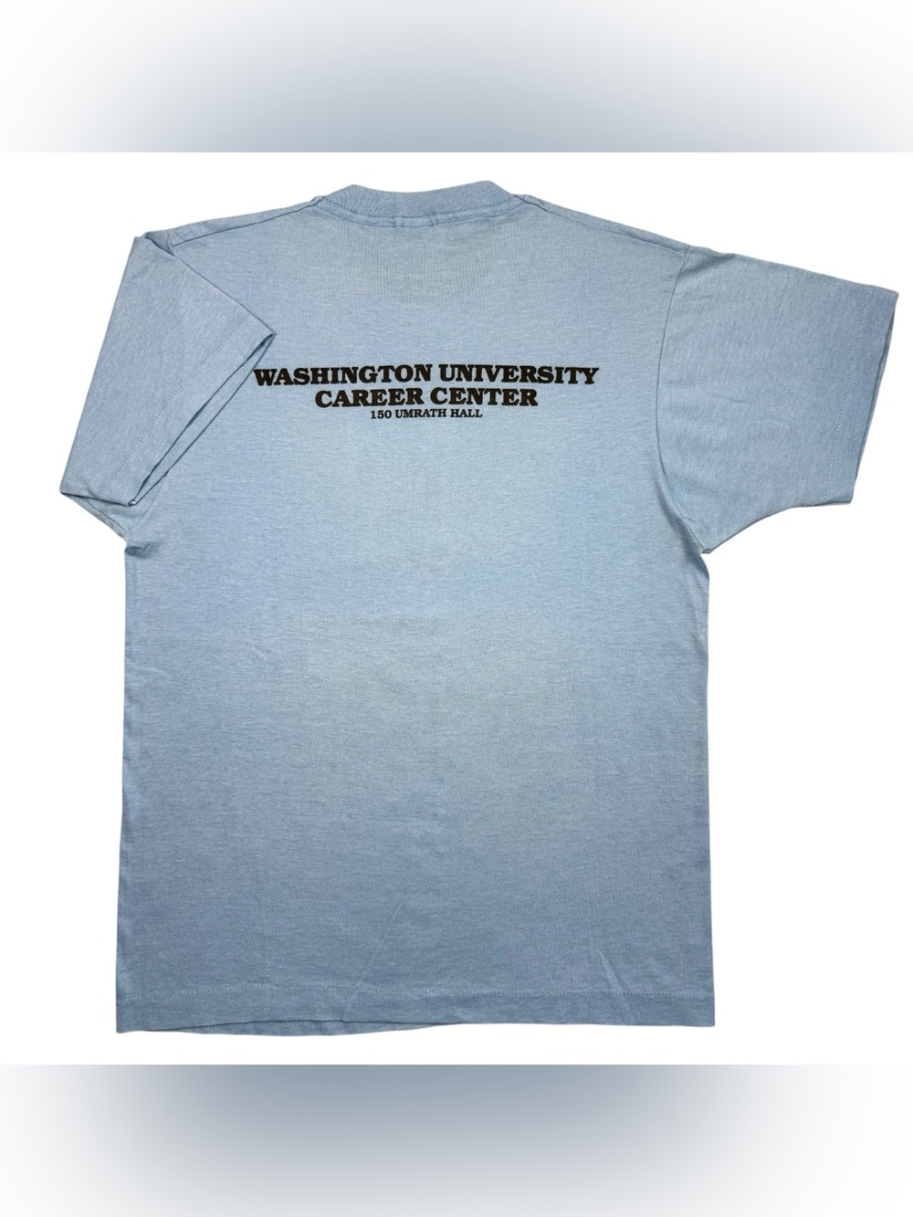 VTG 80s Washington University in Saint Louis WashU Bears Umrath Hall t-shirt M
